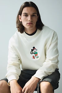 Oversized Fit Printed Sweatshirt