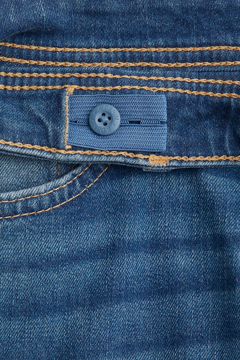 Flared Leg Low Jeans