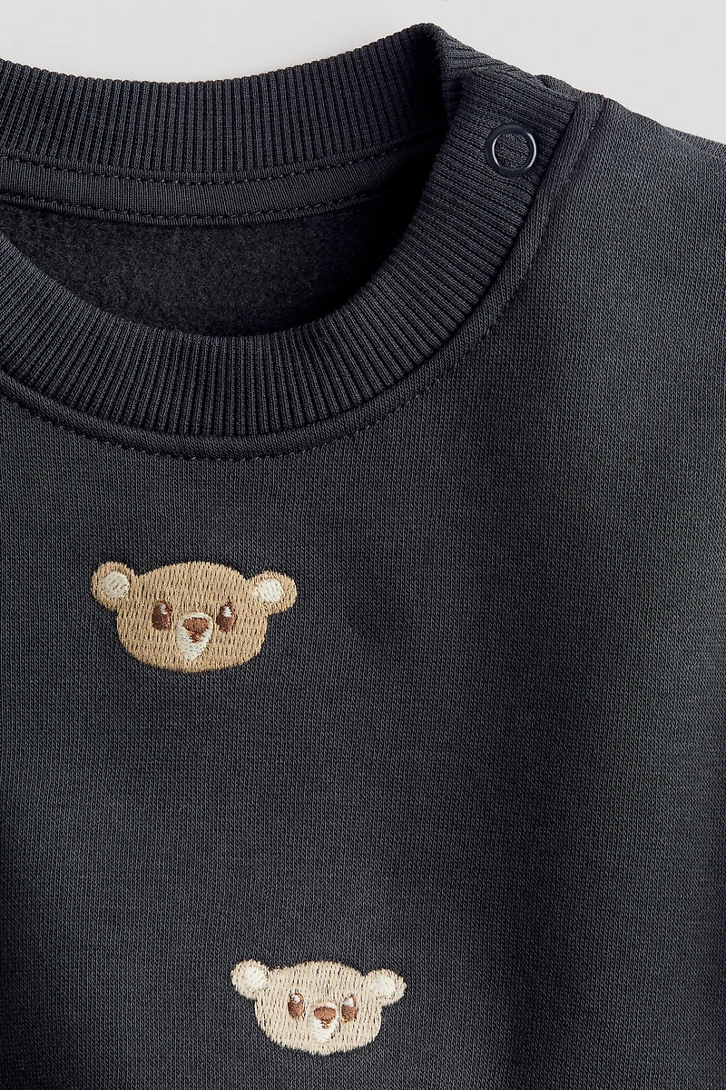 Sweatshirt with Motif