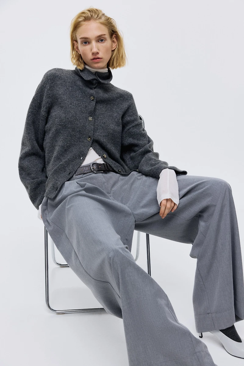 Cardigan with Collar