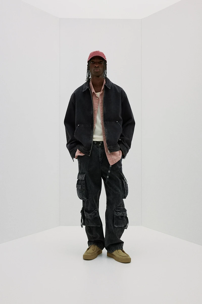 Loose Fit Utility Jacket