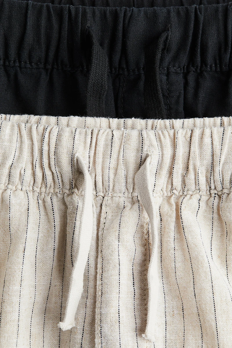 2-Pack Linen-Blend Pants