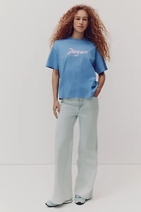 Oversized T-Shirt with Printed Motif