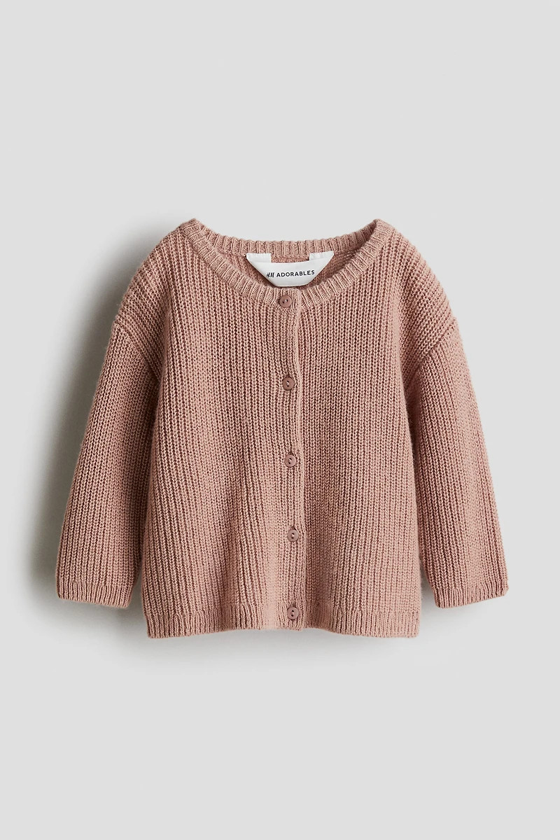 Wool-Blend Cardigan