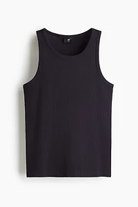 Slim Fit Ribbed Tank Top