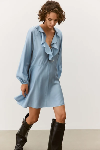 Robe volantée