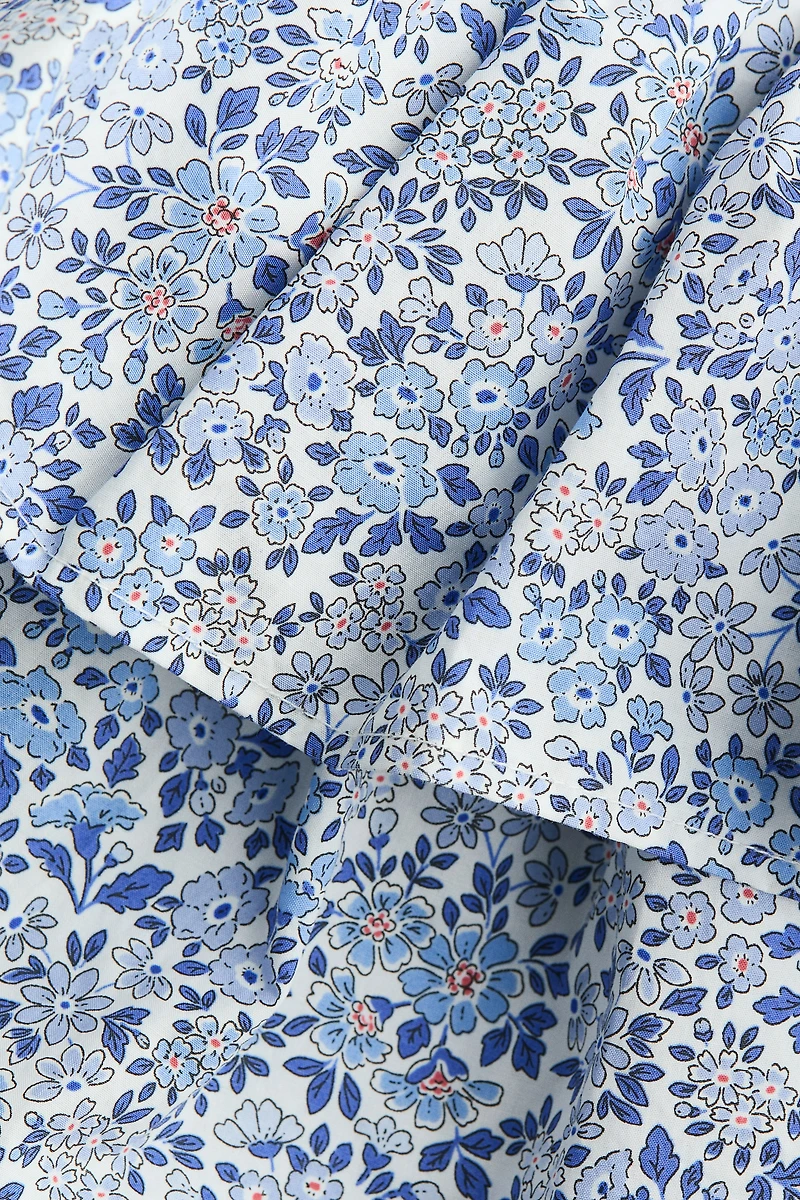 Jupe imprimée en coton