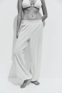 Crinkled Beach Pants