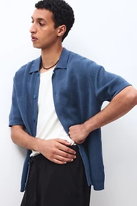 Regular-Fit Knit Shirt