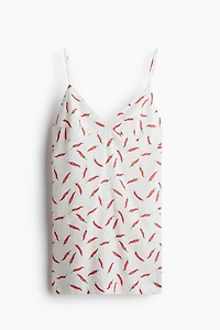 Linen-Blend Beach Dress