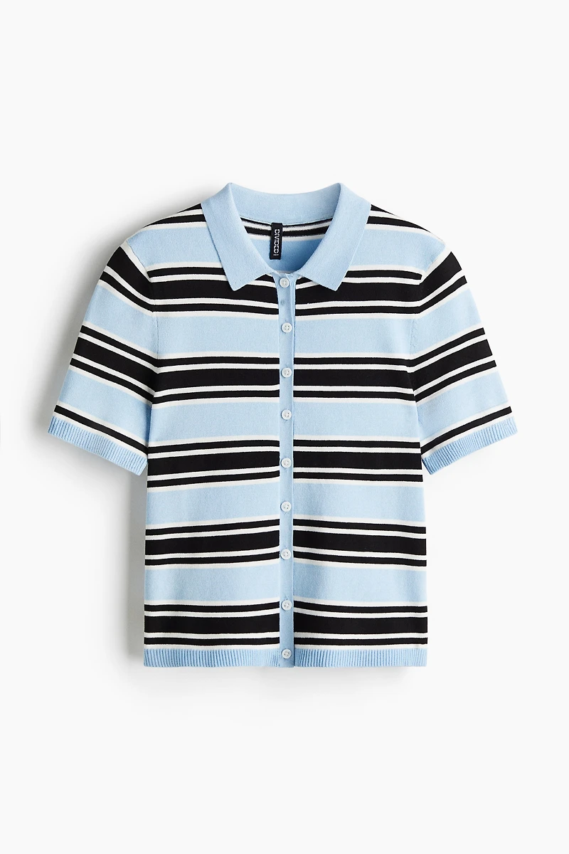 Short-Sleeved Cardigan