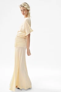 Draped Maxi Dress