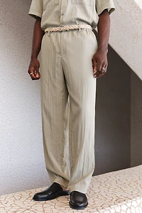 Relaxed-Fit Lyocell-Blend Pants