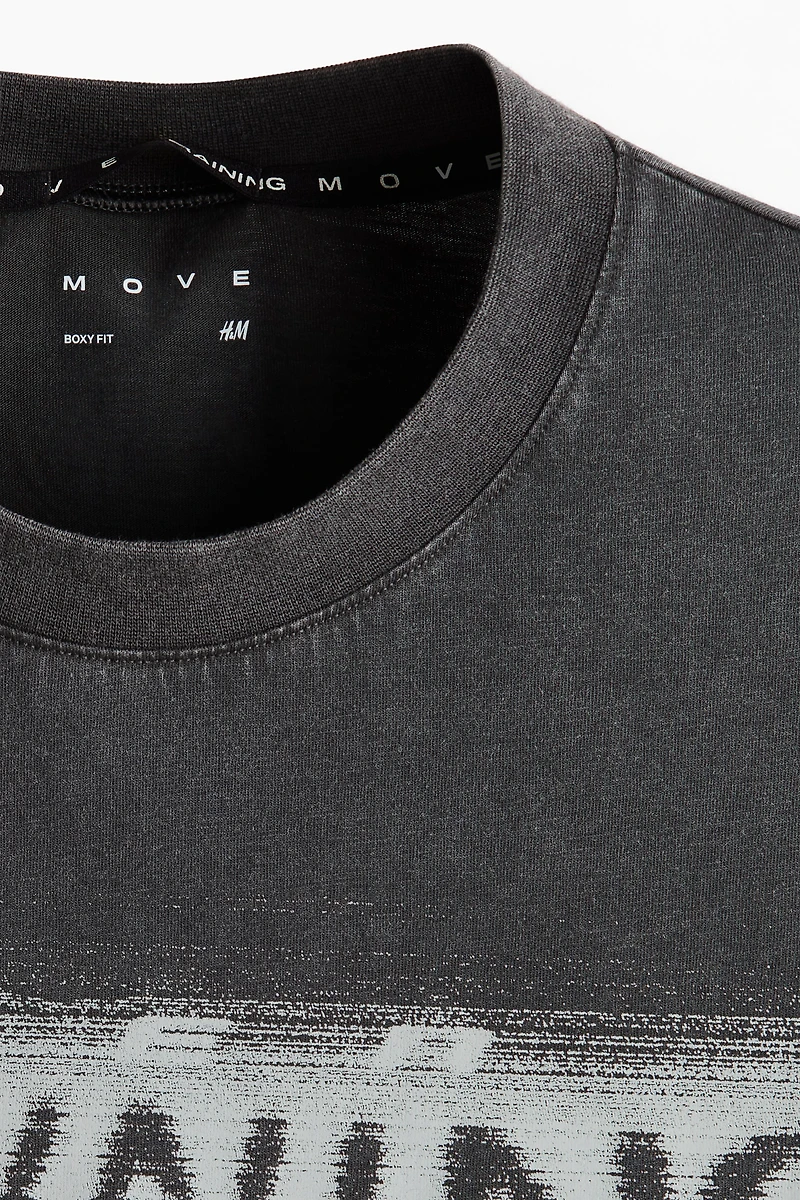 Boxy Sports T-Shirt with DryMove™