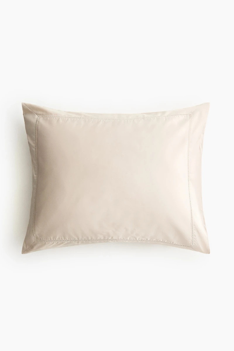 Taie d'oreiller en coton égyptien