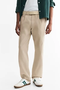 Relaxed-Fit Cotton Twill Chinos
