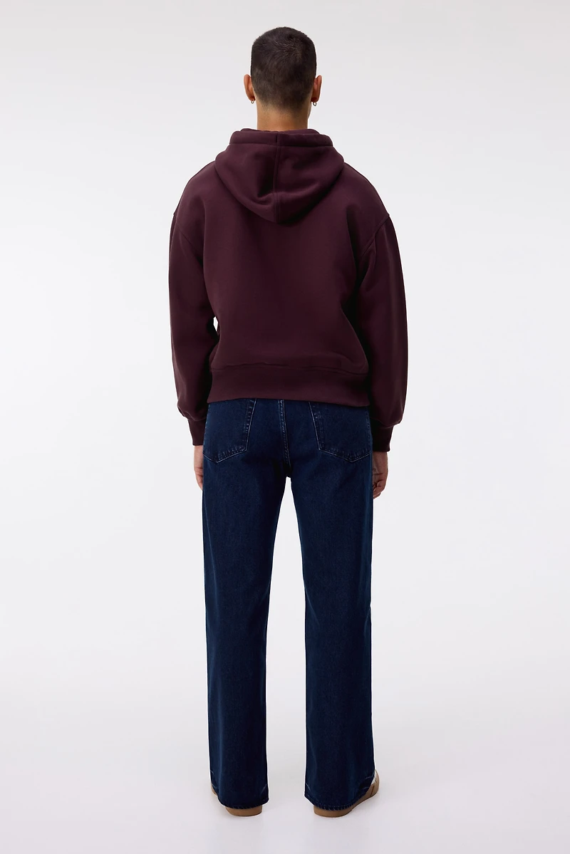 Kangourou couple ample avec fermeture éclair