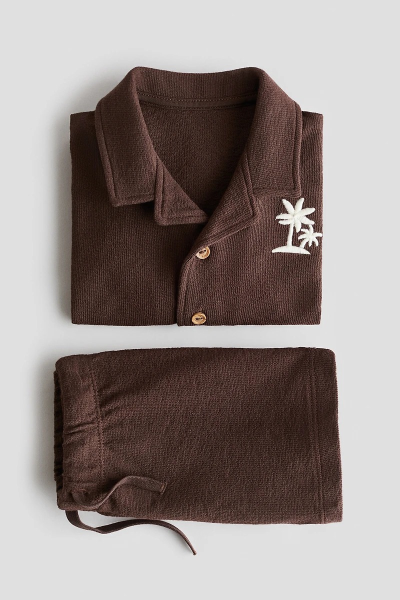2-Piece Cotton Jersey Set