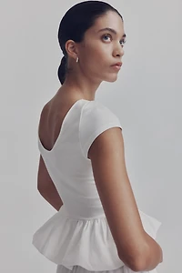 Ponte Bubble-Hem Top