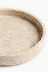 Round Marble Tray