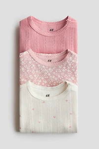 3-Pack Cotton Bodysuits