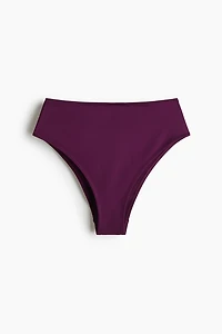 High Waist Cheeky Bikini Bottoms