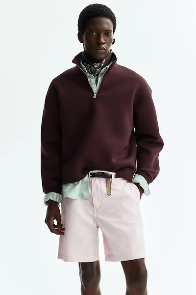 Short en coutil décontracté