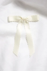 Satin Bow Hair Clip