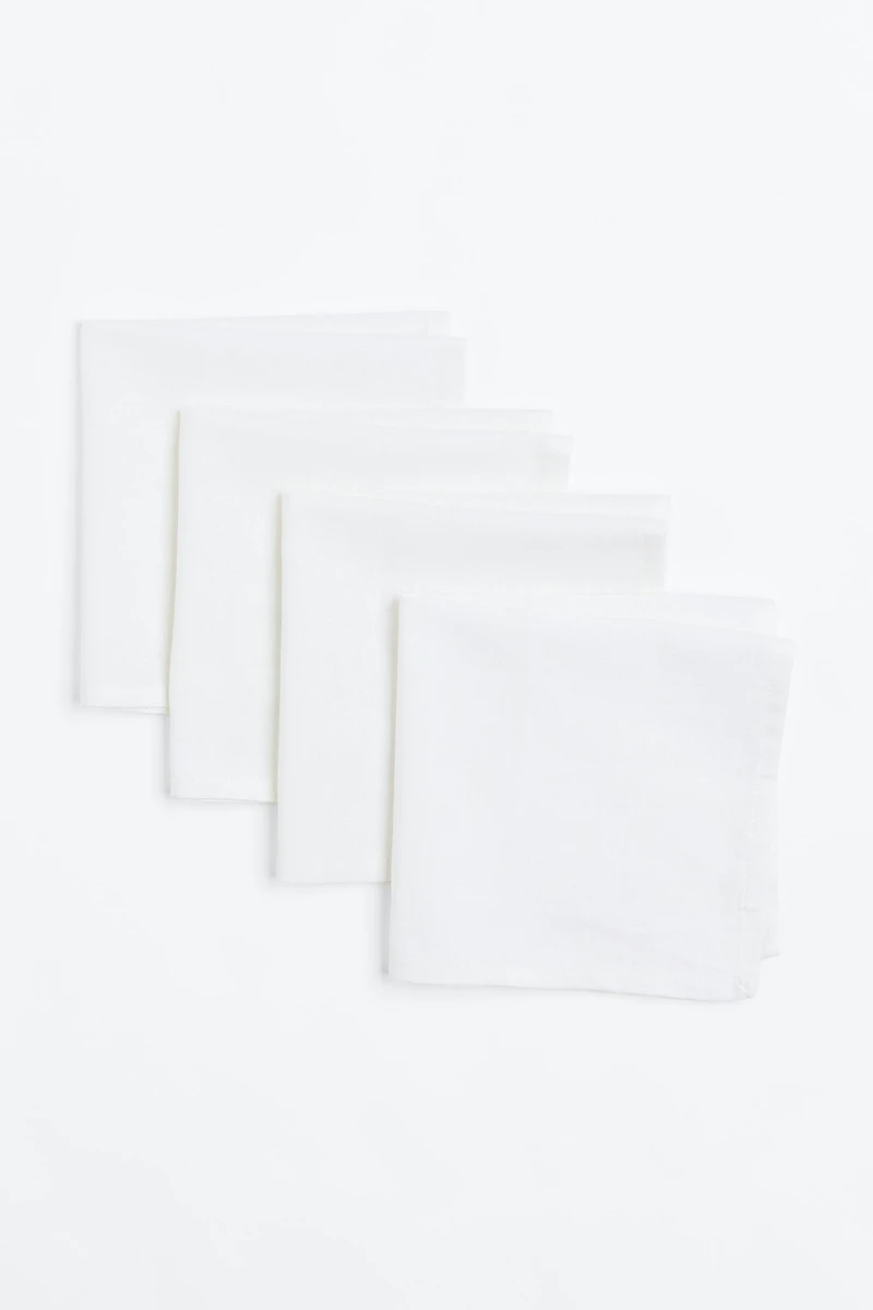 4-Pack Cotton Napkins