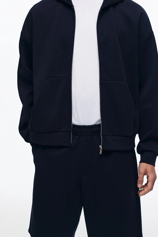 Relaxed-Fit Interlock Shorts