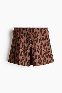 Buckle-Detail Skort