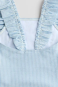 Ruffle-Trimmed Swimsuit