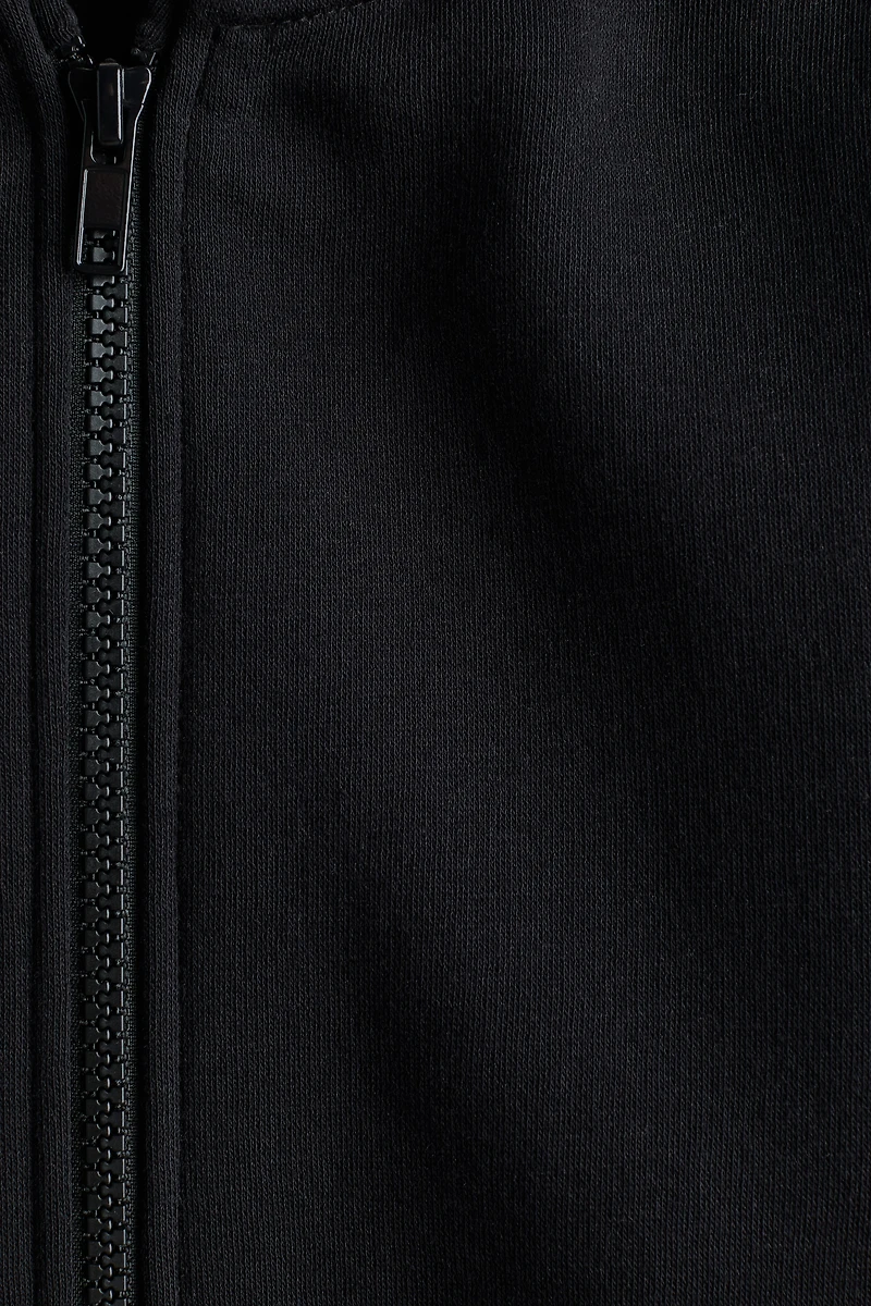 Brushed-Inside Hooded Jacket