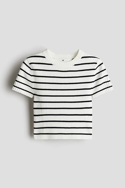 Rib-knit Top