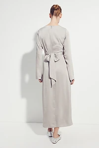 MAMA Robe d'allaitement en satin