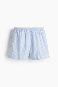 Short en popeline