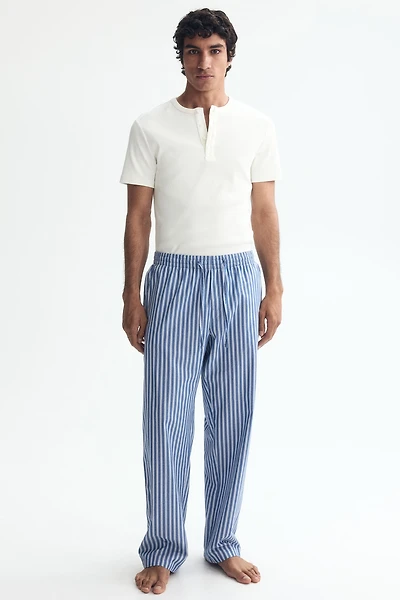 Relaxed-Fit Poplin Pants