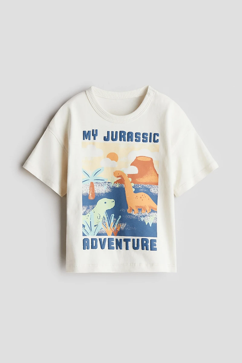 Printed Cotton T-Shirt