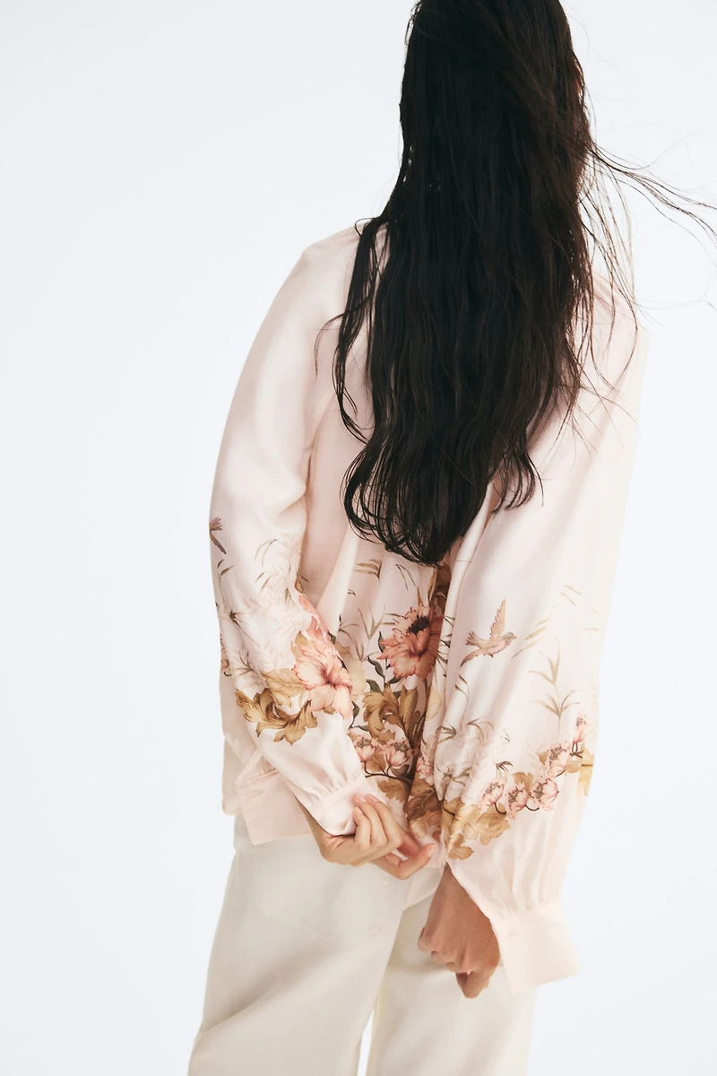 Blouse à boutons