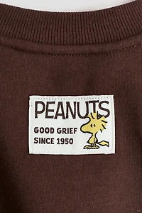 Printed Brushed-Inside Sweatshirt
