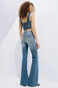 Flared High Waist Jeans