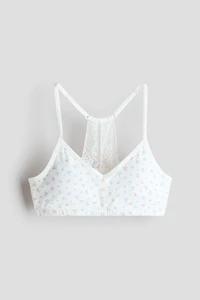 Lace-Detail Crop Top