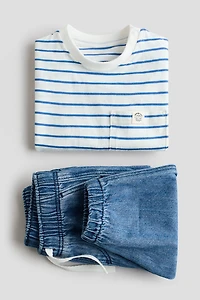 2-Piece T-Shirt and Joggers Set