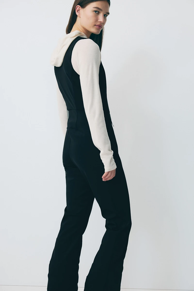 Brushed-Inside Ski Bib Pants