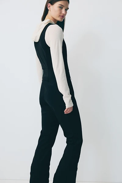 Brushed-Inside Ski Bib Pants