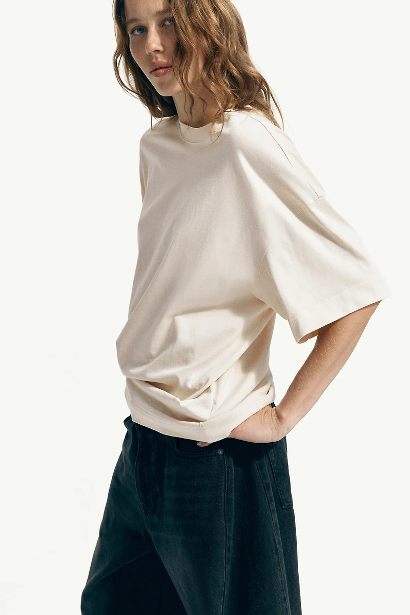T-shirt ample