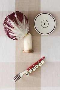 Linen-Blend Tablecloth