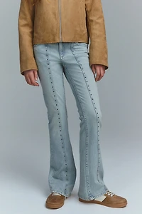 Embellished Flared Jeans