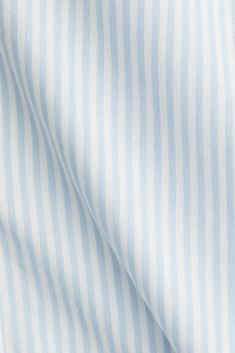 Chemise en popeline de coton