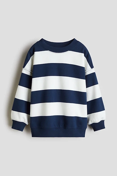 Oversized Crew-neck Sweatshirt